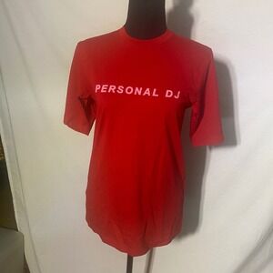 KIRIN Peggy Gou Personal DJ Graphic T Shirt Red Cotton Size S